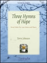 Three Hymns of Hope: Vocal Solos Vocal Solo & Collections sheet music cover